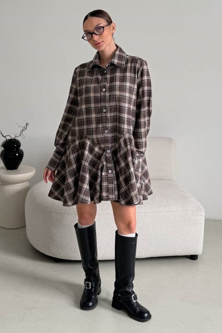 Сукня в клітку LID-642A850