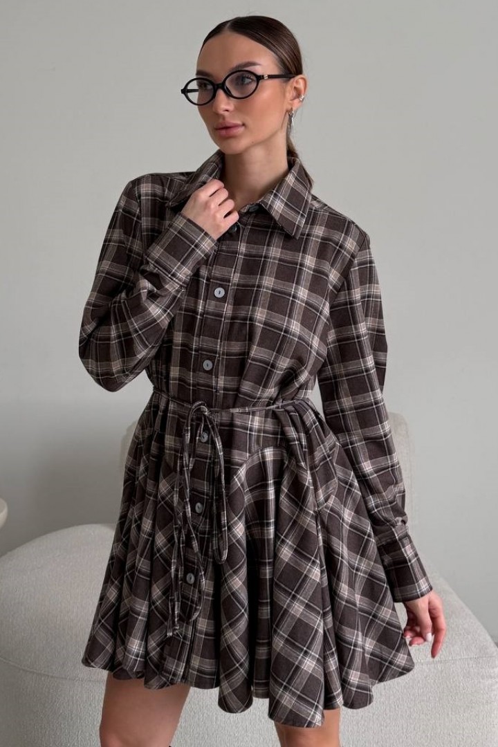 Сукня в клітку LID-642A850