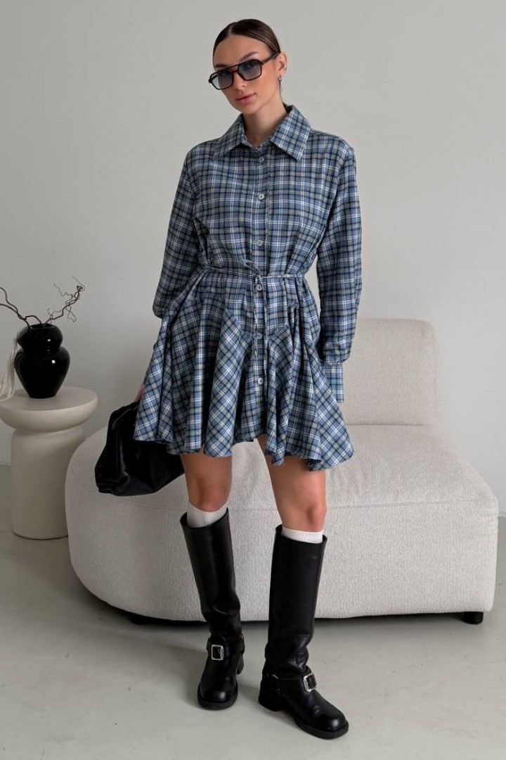 Сукня в клітку LID-642A850