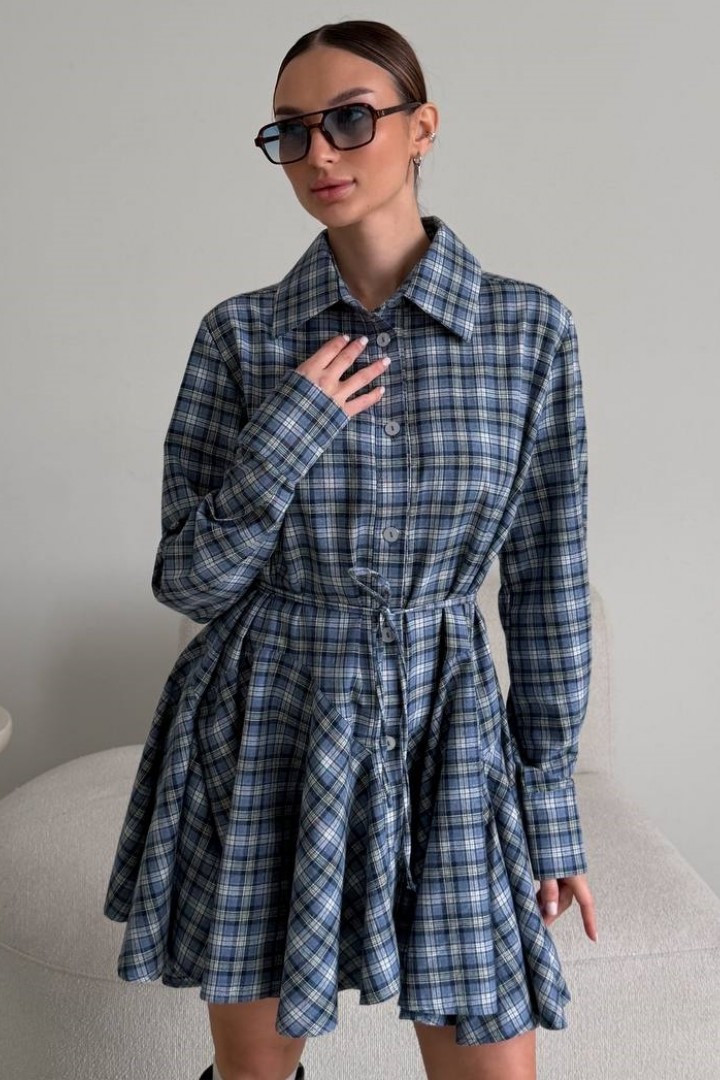 Сукня в клітку LID-642A850