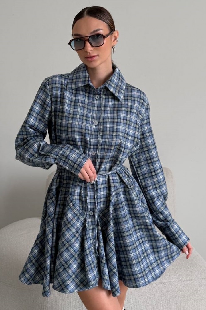 Сукня в клітку LID-642A850