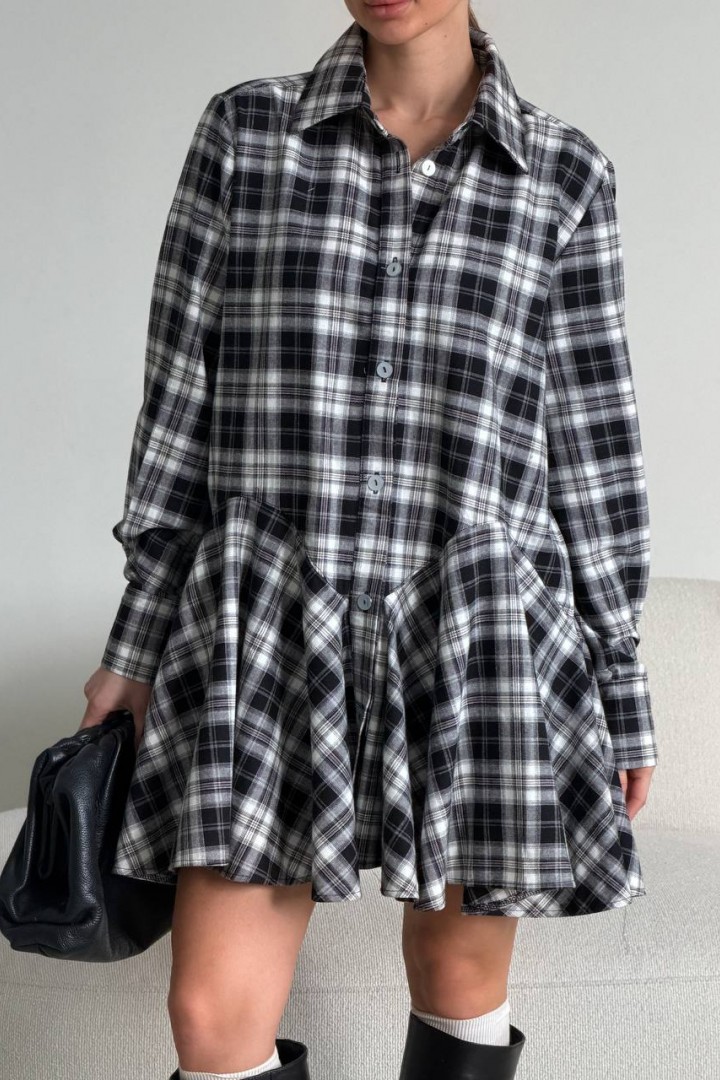 Сукня в клітку LID-642A850