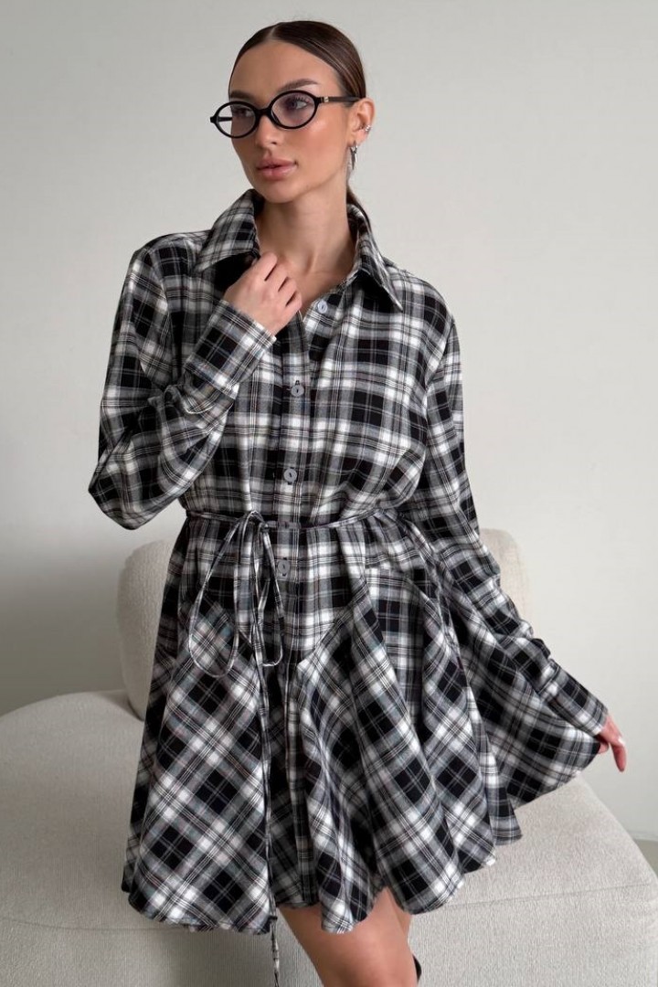 Сукня в клітку LID-642A850