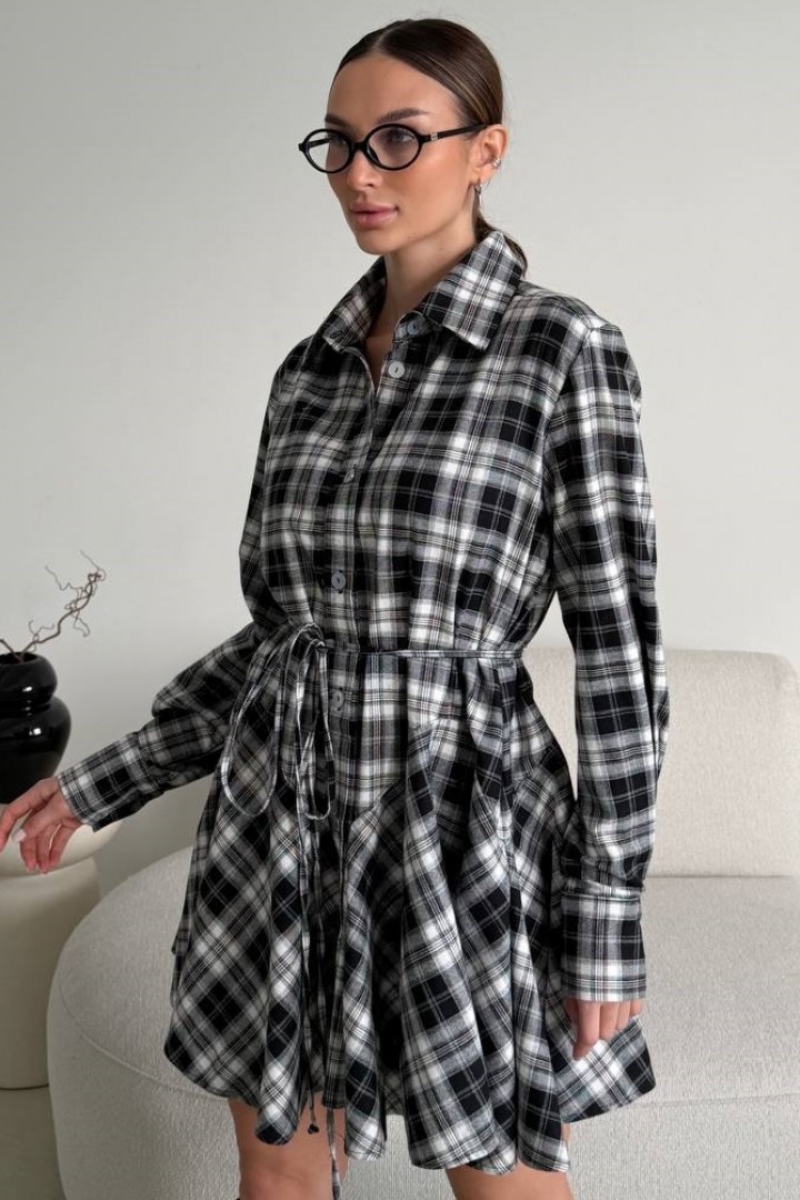 Сукня в клітку LID-642A850