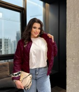 Женский бомбер VW-1512A680