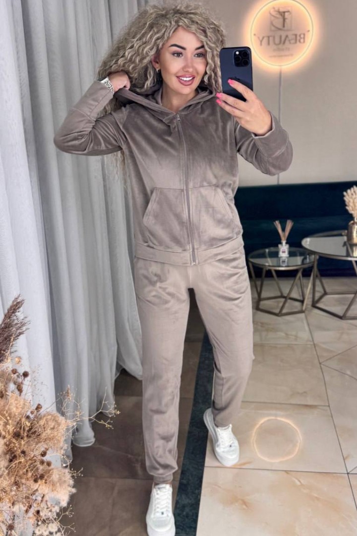 Велюровый костюм SC-6047A490