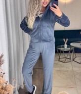 Велюровый костюм SC-6047A490