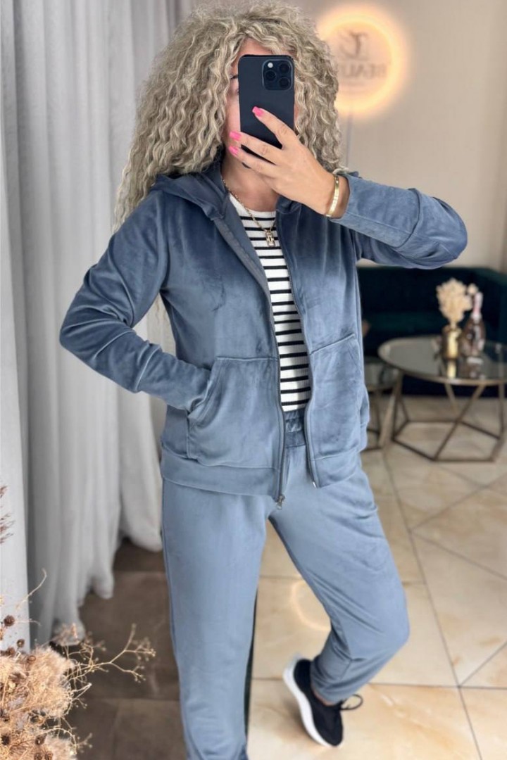 Велюровый костюм SC-6047A490