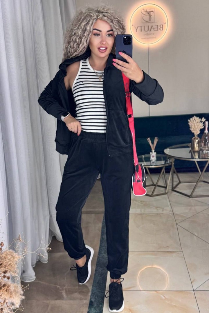 Велюровый костюм SC-6047A490