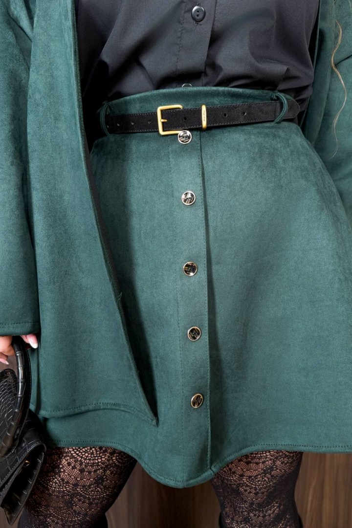 Замшевий костюм MA-N2173A800