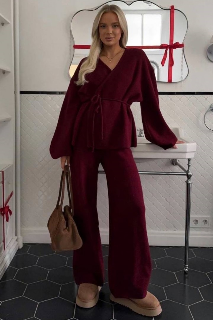 Костюм из ангоры NUL-7095A820