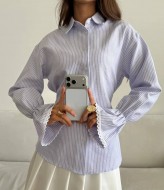 Сорочка з корсетною спинкою VOL-735A580