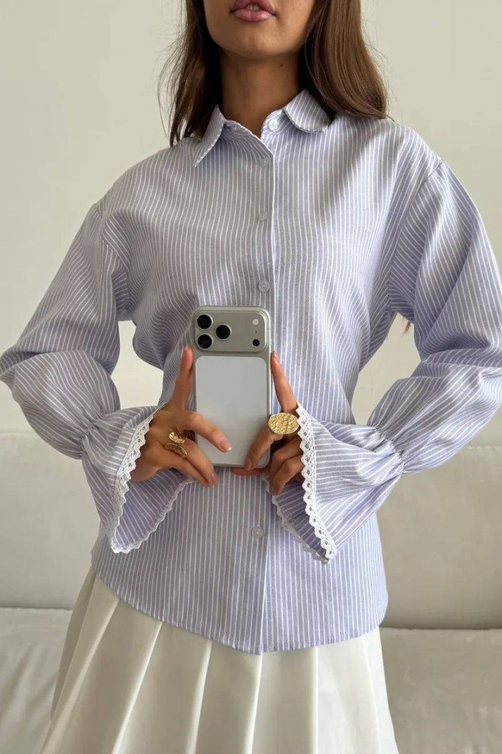 Сорочка з корсетною спинкою VOL-735A580