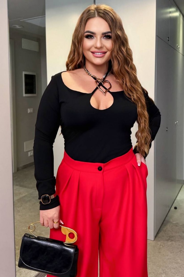 Жіночий трикотажний гольф INS-478A500