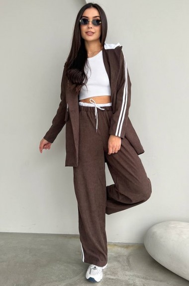 Вельветовый костюм спортивный DN-185A850 Вельветовый костюм спортивный DN-185A850