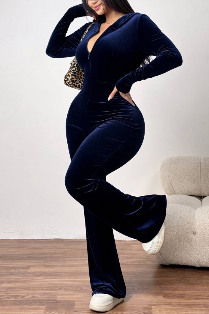 Комбинезон велюровый  INS-494A750