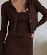 Костюм двойка платье и кофта  NK-9144A550