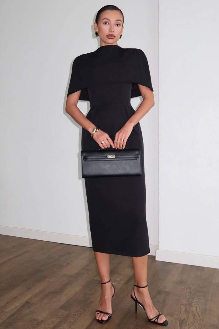 Сукня з кейпом NK-655A550