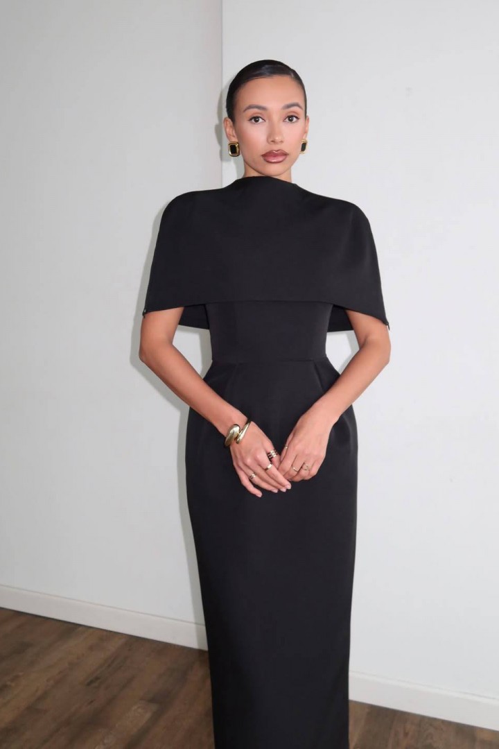 Сукня з кейпом NK-655A550