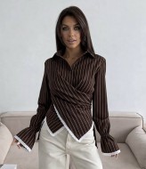 Рубашка с кружевом VOL-744A530