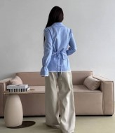 Рубашка с кружевом VOL-744A530