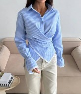 Рубашка с кружевом VOL-744A530