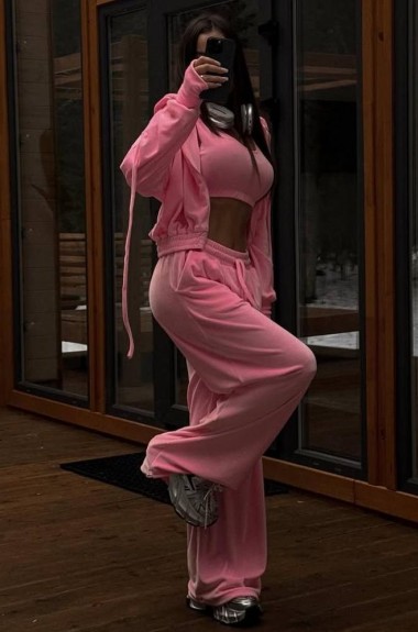 Велюровый костюм тройка DMP-A7226A550