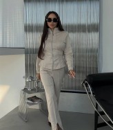Приталенный жакет и брюки с разрезами INNA-765A780