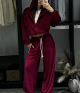 Спортивный костюм с укороченной кофтой LK-374A750