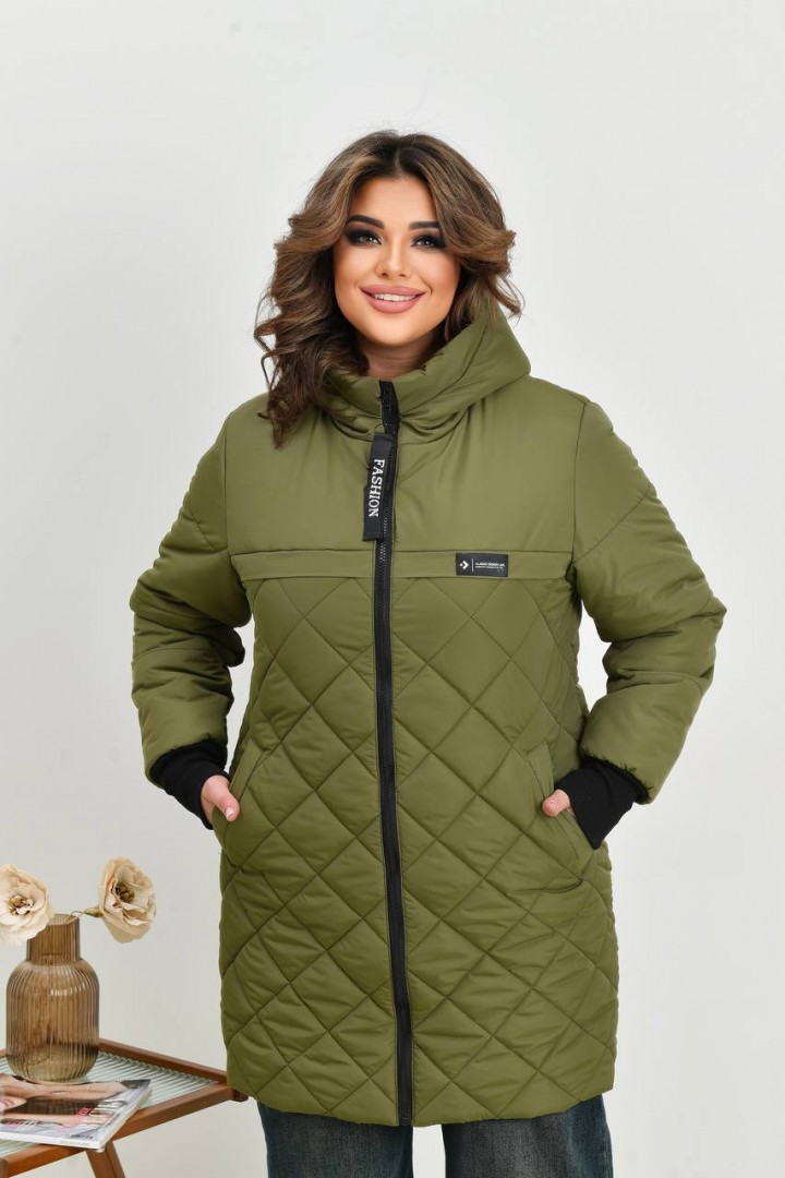 Куртка женская стеганая удлиненная  DV-R3711A800