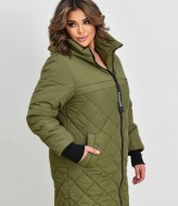 Куртка женская стеганая удлиненная  DV-R3711A800