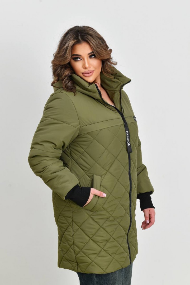 Куртка женская стеганая удлиненная  DV-R3711A800