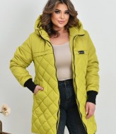 Куртка женская стеганая удлиненная  DV-R3711A800