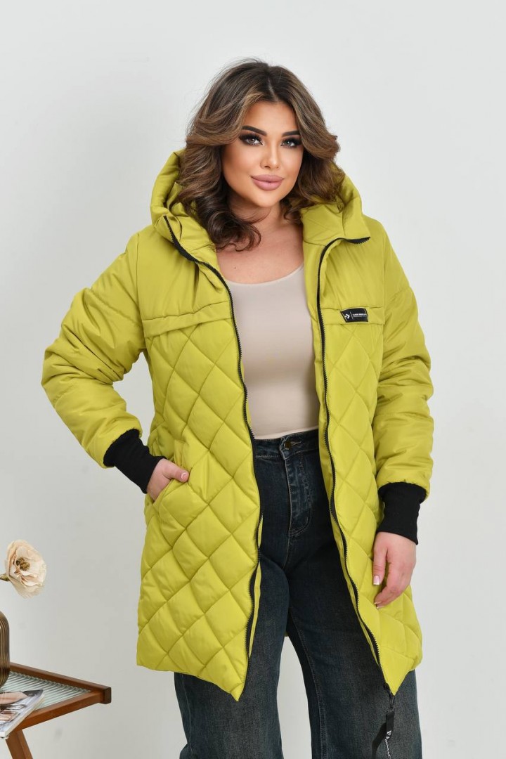 Куртка женская стеганая удлиненная  DV-R3711A800