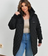 Куртка женская стеганая удлиненная  DV-R3711A800