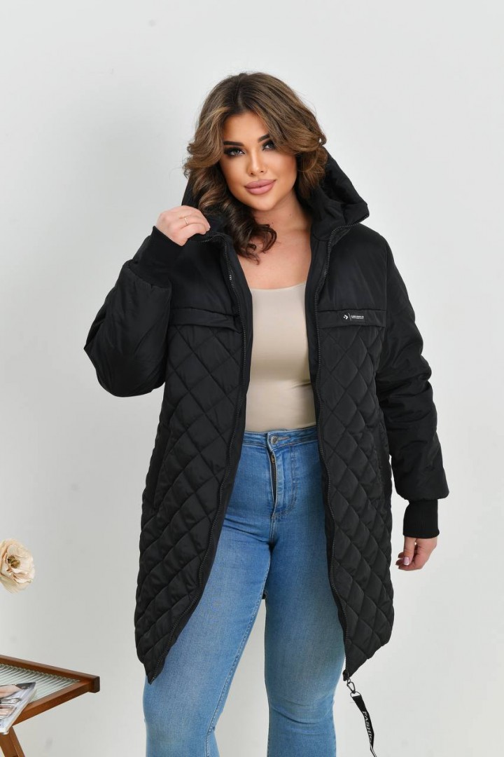 Куртка женская стеганая удлиненная  DV-R3711A800