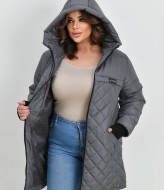 Куртка женская стеганая удлиненная  DV-R3711A800