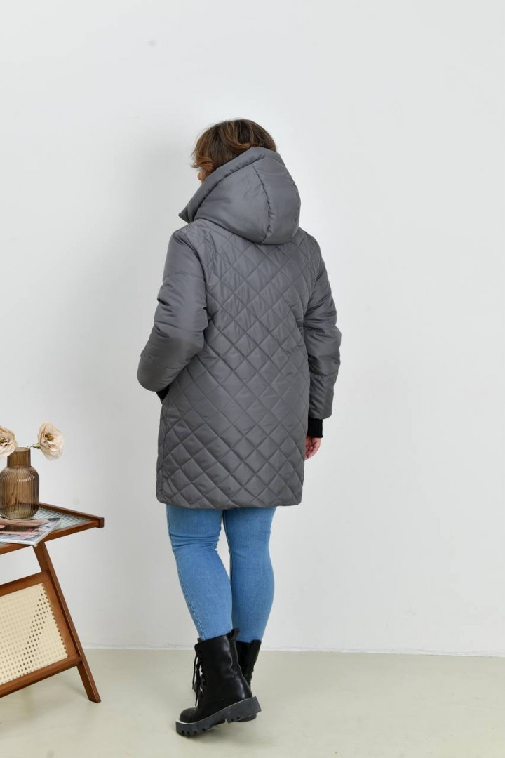 Куртка женская стеганая удлиненная  DV-R3711A800
