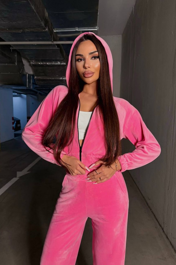 Велюровий прогулянковий костюм TS-473A650