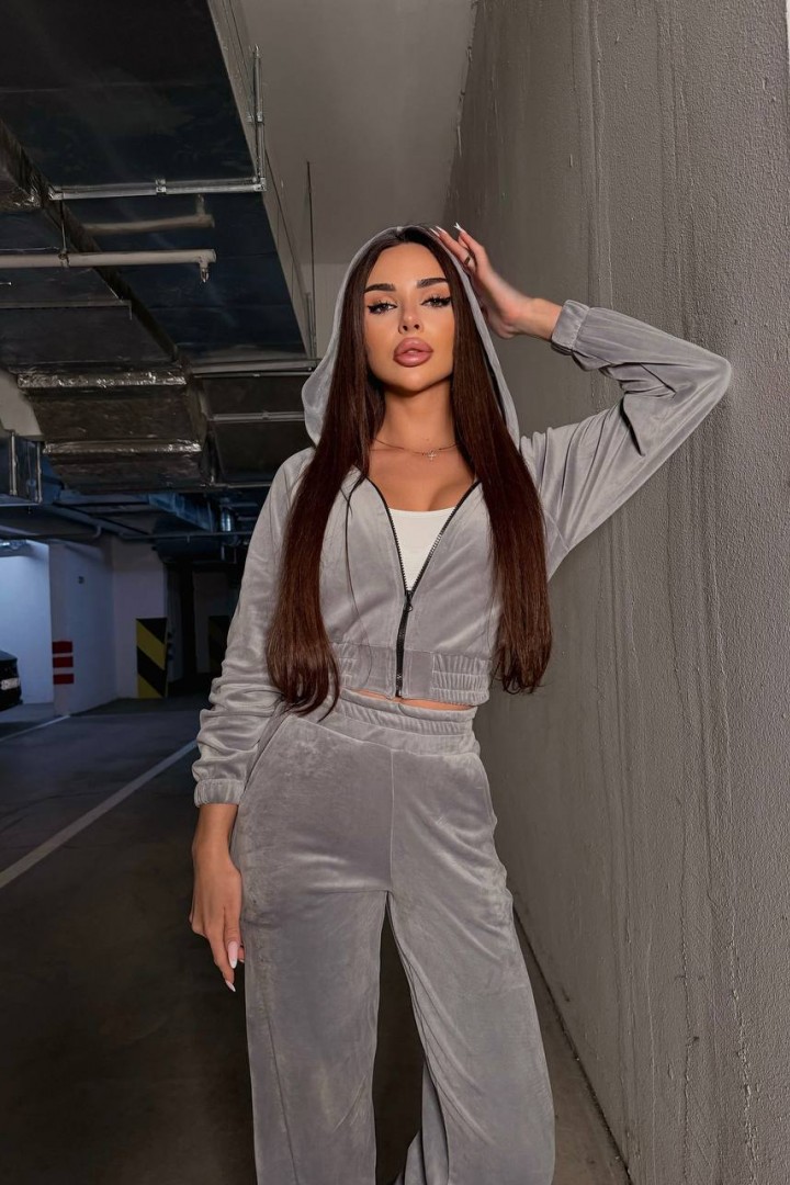 Велюровий прогулянковий костюм TS-473A650