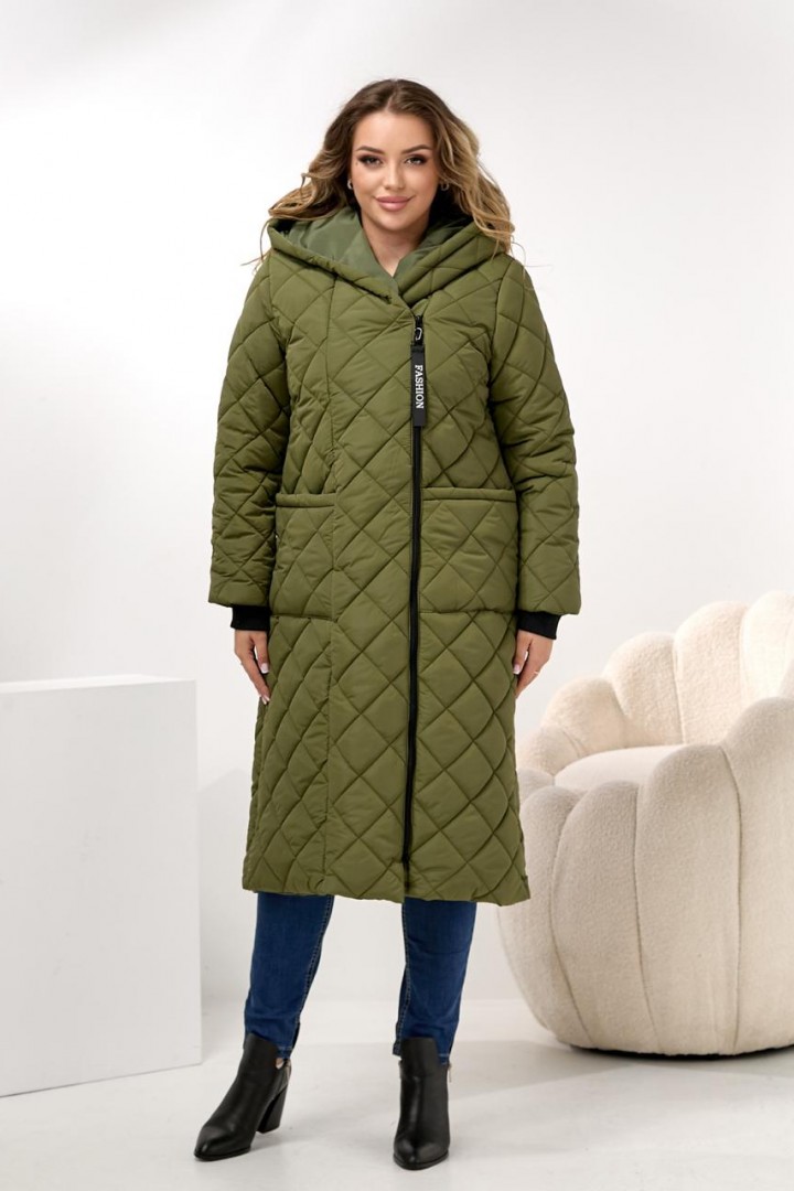 Демисезонное пальто с капюшоном DV-R3714A1400