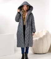 Демисезонное пальто с капюшоном DV-R3714A1400