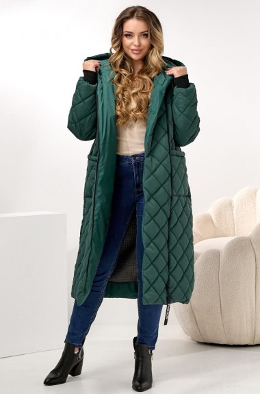 Демисезонное пальто с капюшоном DV-R3714A1400 Демисезонное пальто с капюшоном DV-R3714A1400