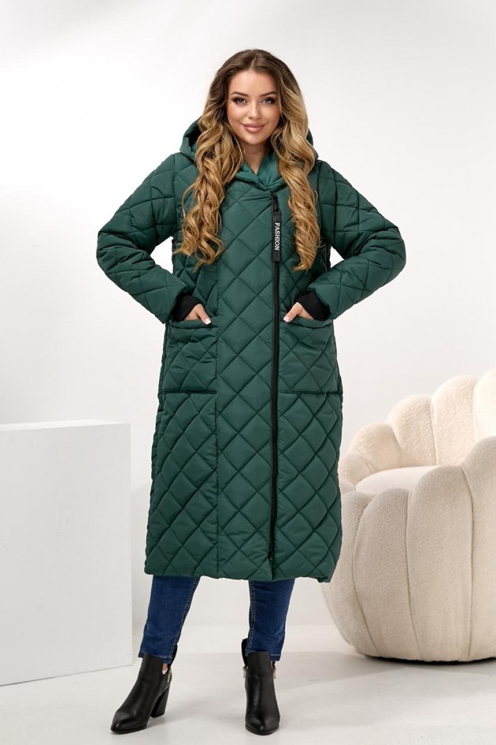 Демисезонное пальто с капюшоном DV-R3714A1400