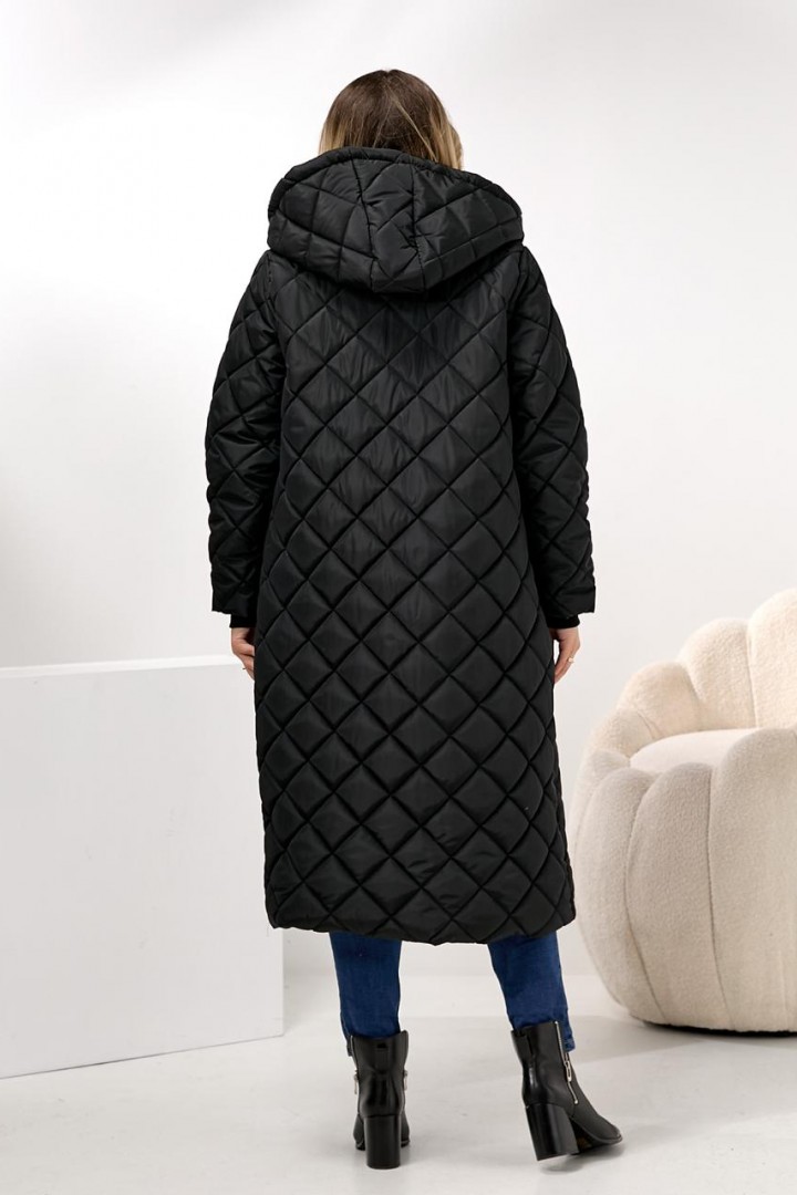 Демисезонное пальто с капюшоном DV-R3714A1400