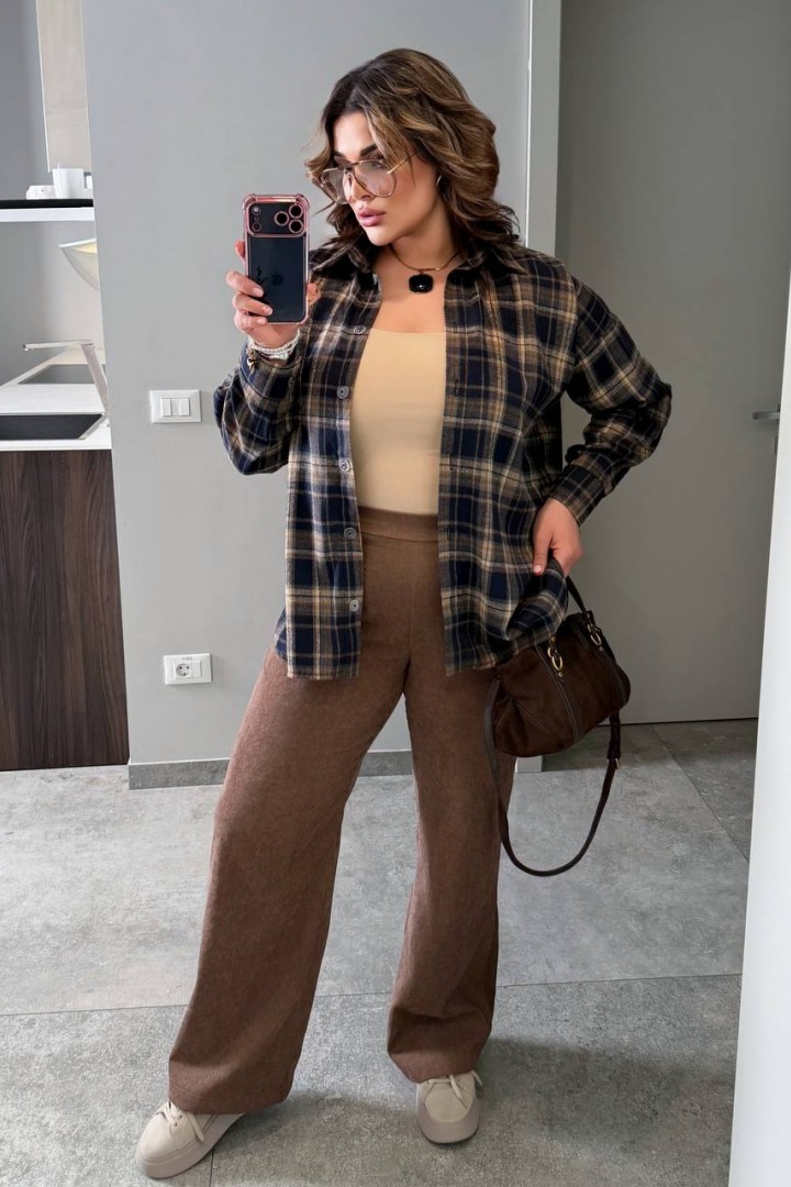 Фланелева сорочка DV-AR5513A490