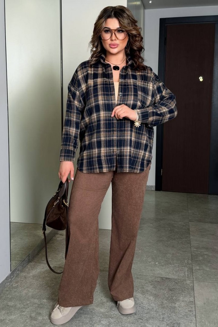 Фланелева сорочка DV-AR5513A490