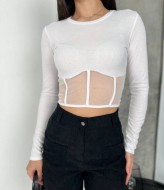 Великолепный женский топ MIK-1448A190