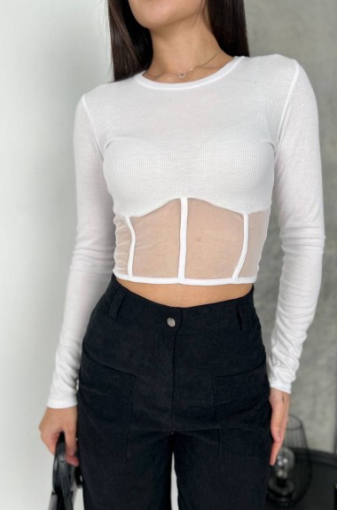 Топ с сеткой MIK-1448A190