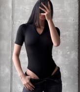 Боди женское с коротким рукавом AVB-0312A300